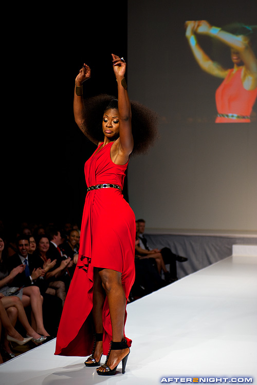 Next image from Heart Truth Fashion Show 2012