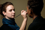 Photo from Clothing Show, Fall 2009: Backstage