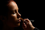 Photo from Clothing Show, Fall 2009: Backstage