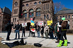 Photo from Rally Against the Spread of Fascism in Ukraine