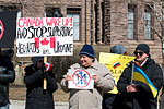 Photo from Rally Against the Spread of Fascism in Ukraine