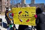 Photo from Rally Against the Spread of Fascism in Ukraine