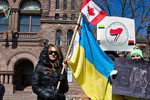 Photo from Rally Against the Spread of Fascism in Ukraine