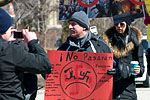 Photo from Rally Against the Spread of Fascism in Ukraine