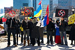 Photo from Rally Against the Spread of Fascism in Ukraine