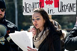 Photo from Rally Against the Spread of Fascism in Ukraine